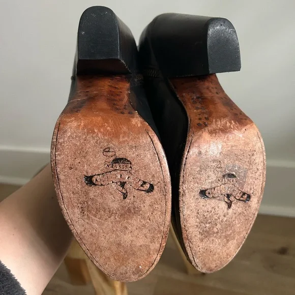 Freebird Detroit Darius Bootie Black Distressed Size 9 - Picture 5 of 7